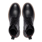 Gaetan Plain Toe Ankle Boots